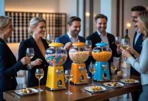 Read more about the article Sådan skaber du den perfekte vinoplevelse med slikmaskiner til vinarrangementer