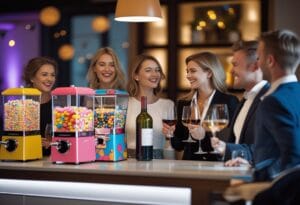 Read more about the article Sådan kombinerer du vin og slikmaskiner til den perfekte festoplevelse